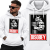 BLUZA Z KAPTUREM NA SIŁOWNIĘ  BULL DISOBEY